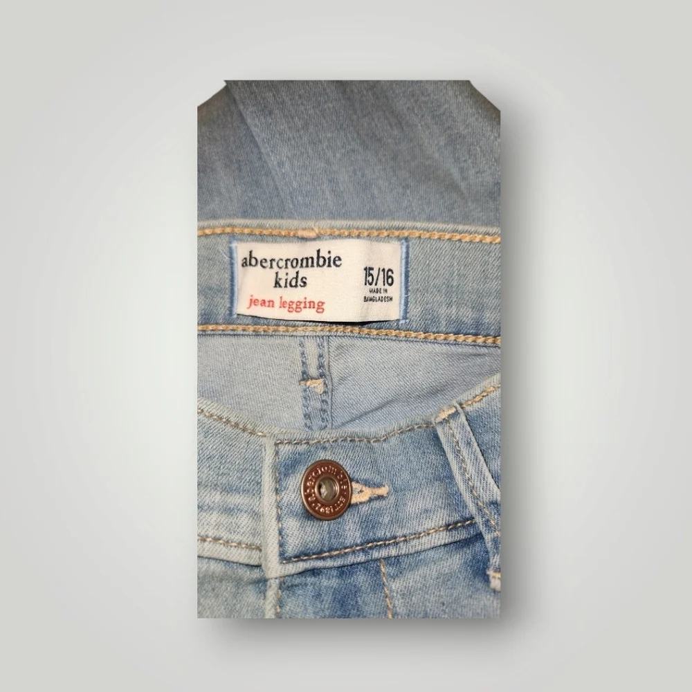 Abercrombie Kids Legging blue Jeans youth size 15 16